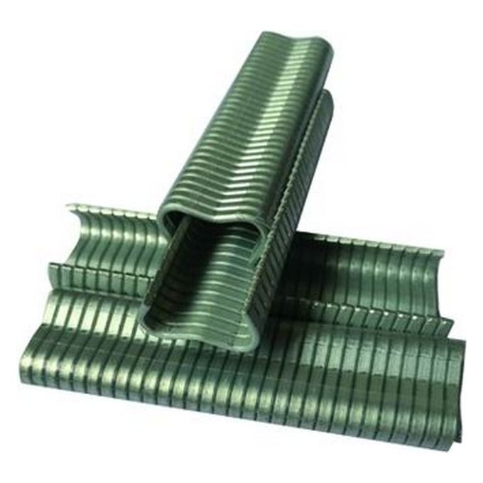 foto del prodotto vigor pinza aggraffatrice per fissaggio rete scatola 1 kg. 1980 pz punti zincati