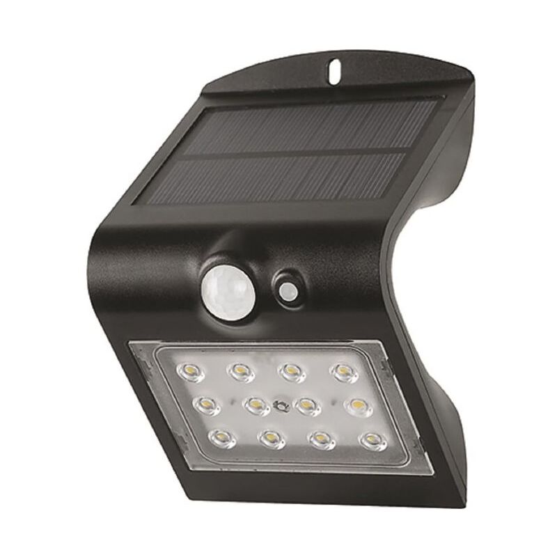 foto del prodotto vigor proiettore led wing 2 con pannello solare 1.5w 220lm