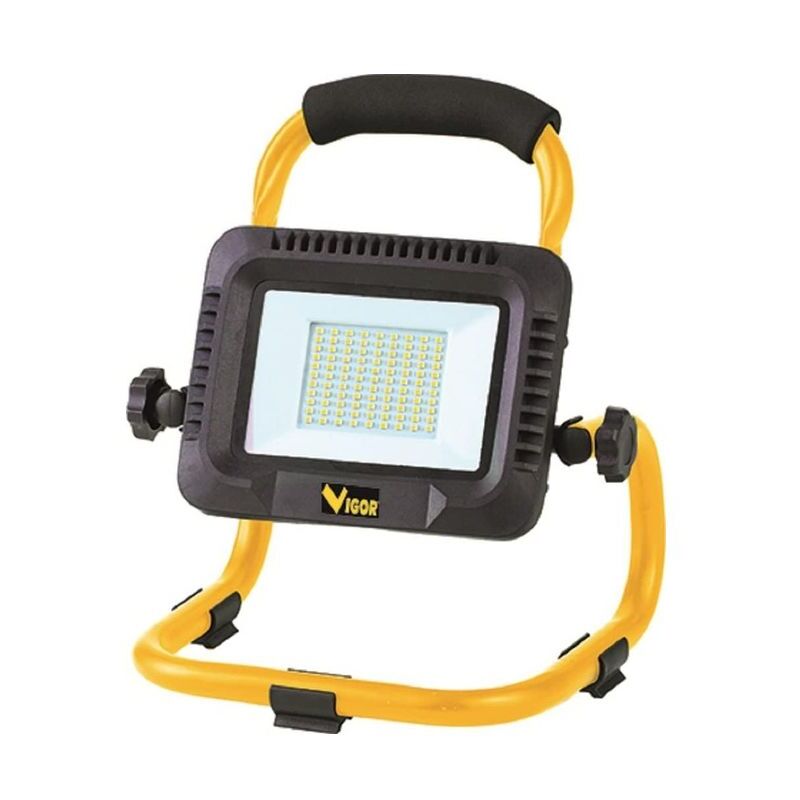 foto del prodotto vigor proiettore led worky 50 p ricaricabili 50w 5000lm