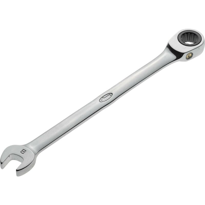 foto del prodotto vigor ratcheting combination wrench long v1008 profilo esagonale esterno, profilo a doppio esagono esterno size 8 mm