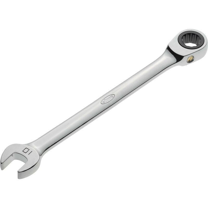 foto del prodotto vigor ratcheting combination wrench long v1010 profilo esagonale esterno, profilo a doppio esagono esterno size 10 mm