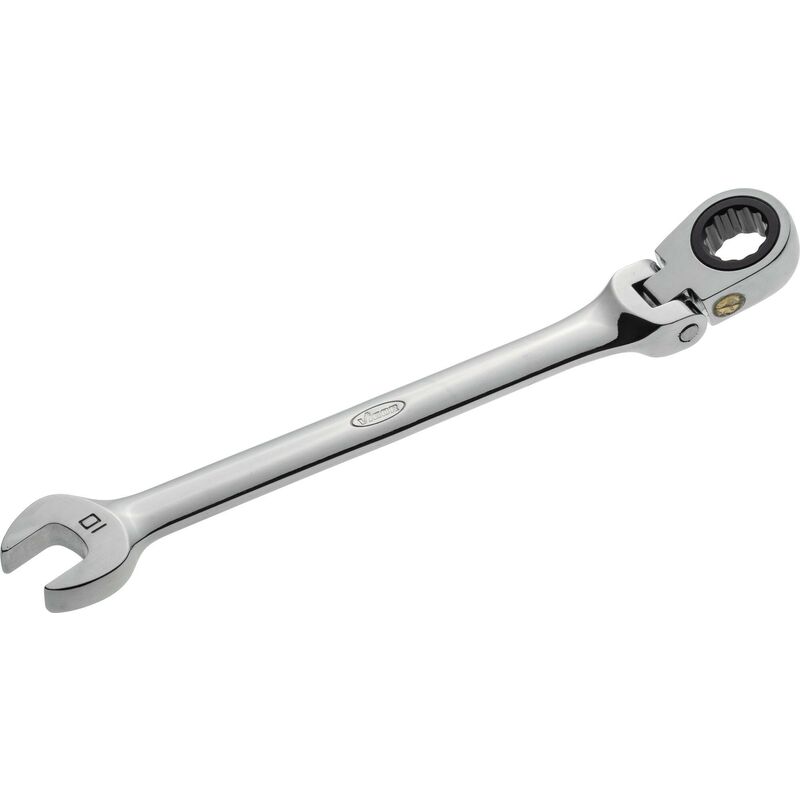 foto del prodotto vigor ratcheting combination wrench with hinge v2806 profilo esagonale esterno, profilo a doppio esagono esterno size 10 mm