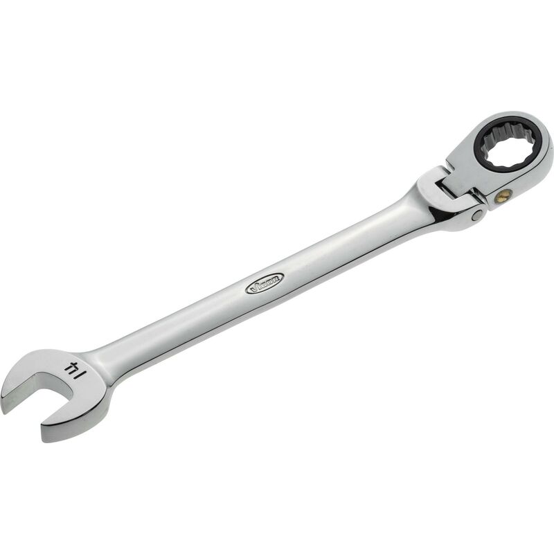 foto del prodotto vigor ratcheting combination wrench with hinge v2810 profilo esagonale esterno, profilo a doppio esagono esterno size 14 mm