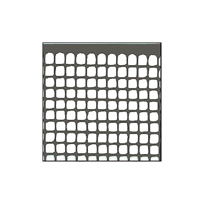 foto del prodotto vigor rete in plastica quadra 10x10 grigia 5mt h. 100cm