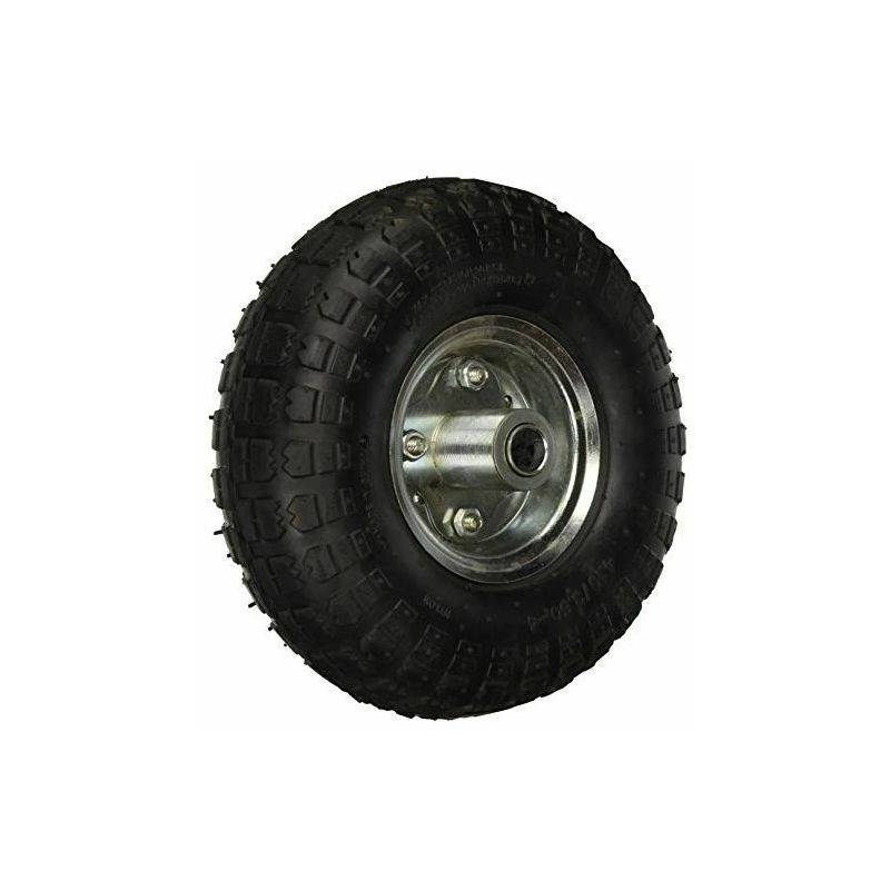 foto del prodotto vigor ruote pneumatica per carrelli in acciaio mm.250 f20 cuscinetti