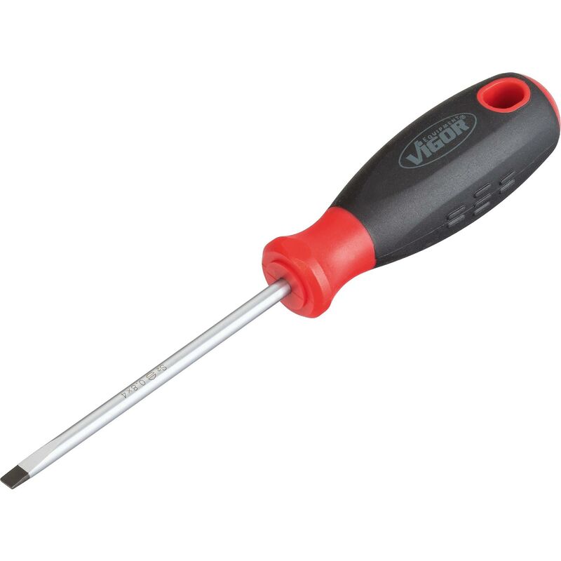 foto del prodotto vigor screwdriver for slotted screws v1699 profilo ad intaglio size 0.8 x 4 mm