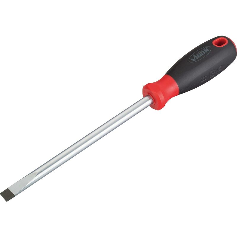 foto del prodotto vigor screwdriver for slotted screws v3609 profilo ad intaglio size 1.6 x 10 mm