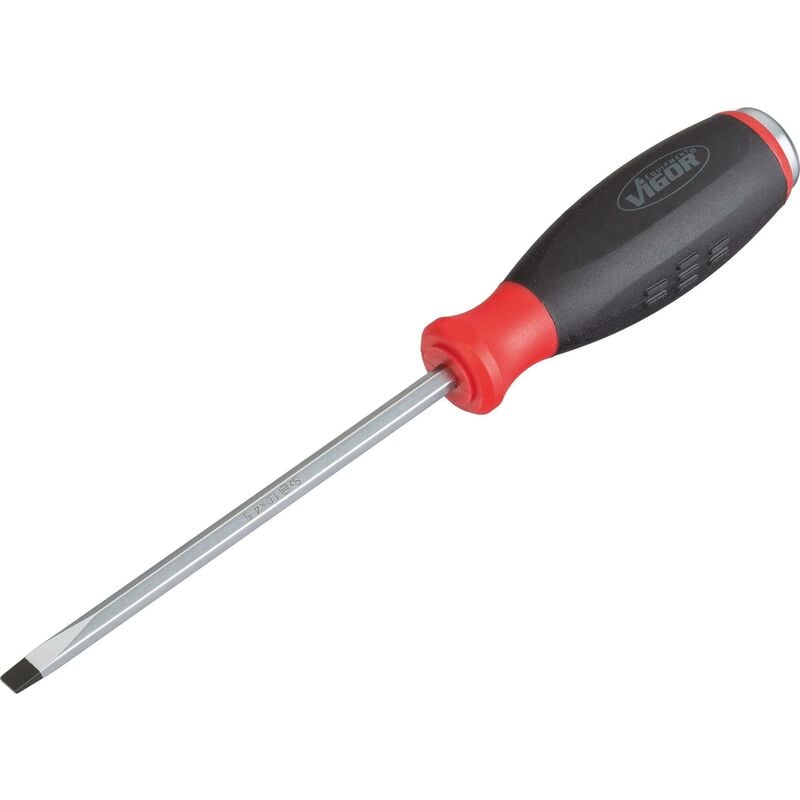 foto del prodotto vigor screwdriver for slotted screws with impact cap v3598 profilo ad intaglio size 1 x 4.5 mm