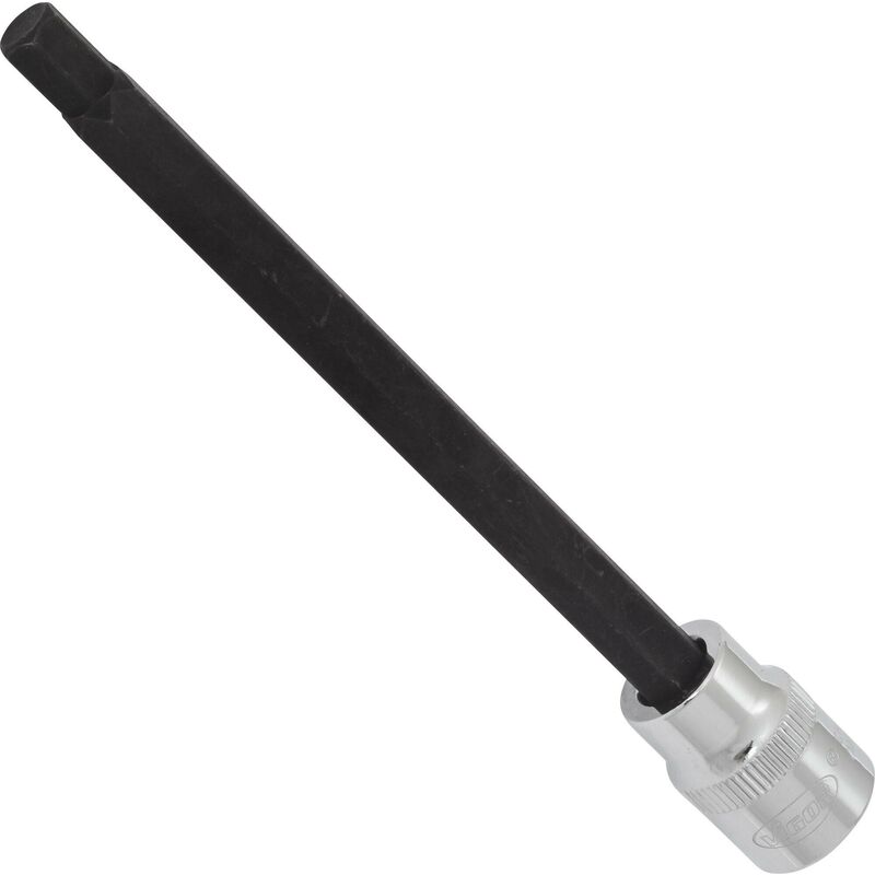 foto del prodotto vigor screwdriver socket for inside hexagon screws v6151 attacco quadro, cavo, 3 8 di pollice 10 mm profilo esagonale interno size 7 mm