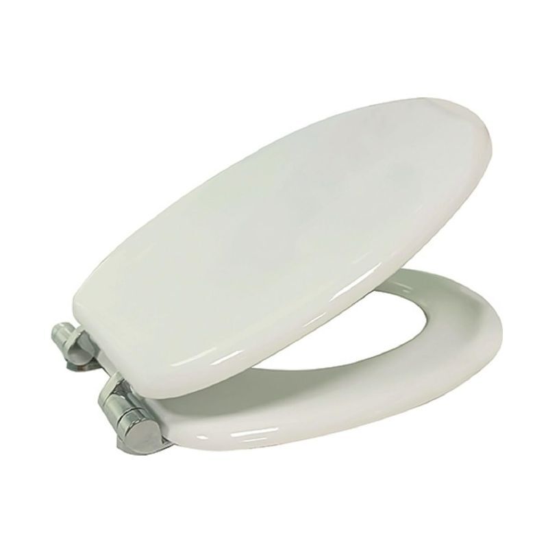 foto del prodotto vigor sedile copri wc austin legno mdf rallentati bianco