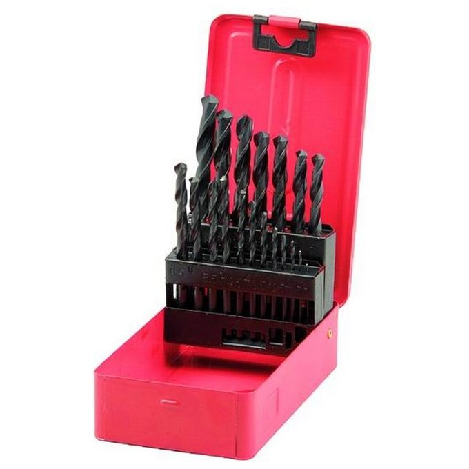 foto del prodotto vigor serie punte hss scatola metallo pz.19 mm. 1 10