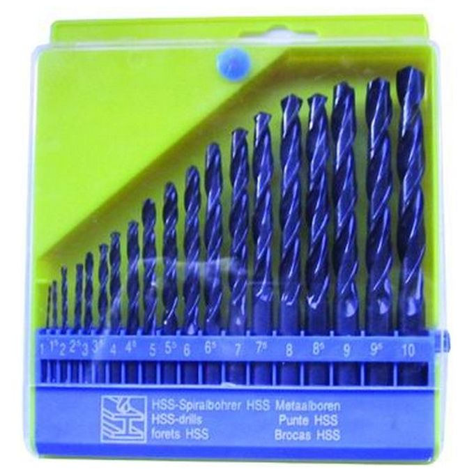 foto del prodotto vigor serie punte hss scatola plastica pz.19 mm. 1 10