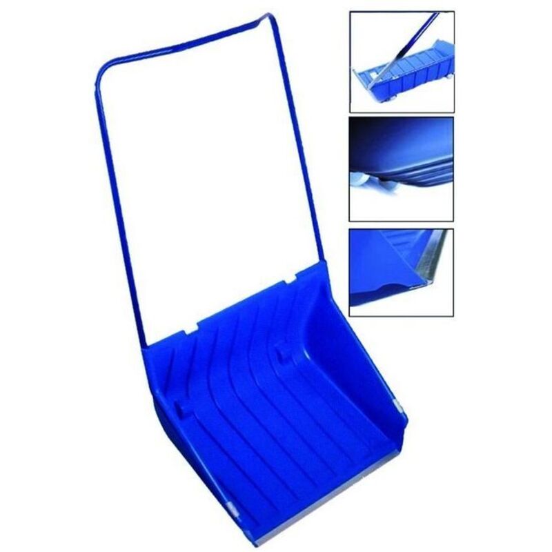 foto del prodotto vigor - sgombraneve spalaneve a scivolo abs grande con manico cm. 86x71