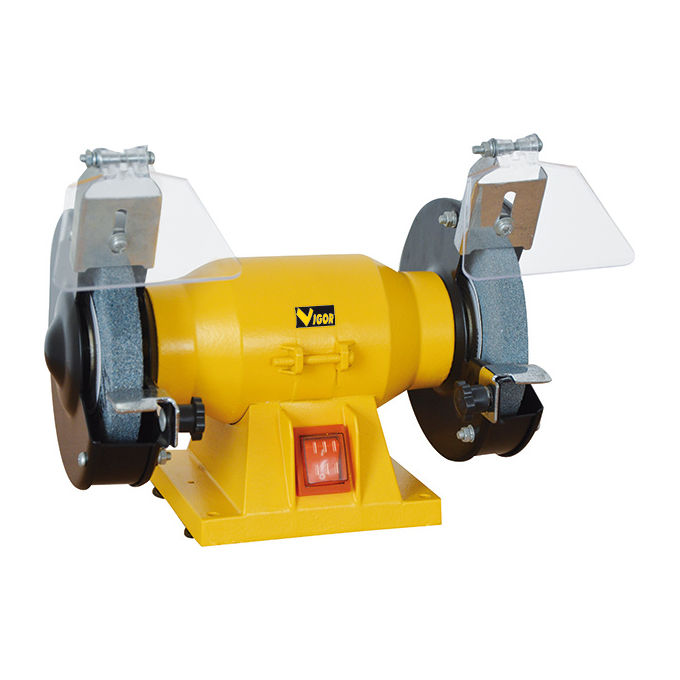 foto del prodotto vigor smerigliatrice doppia vsm 250 nastro mola 250 watt