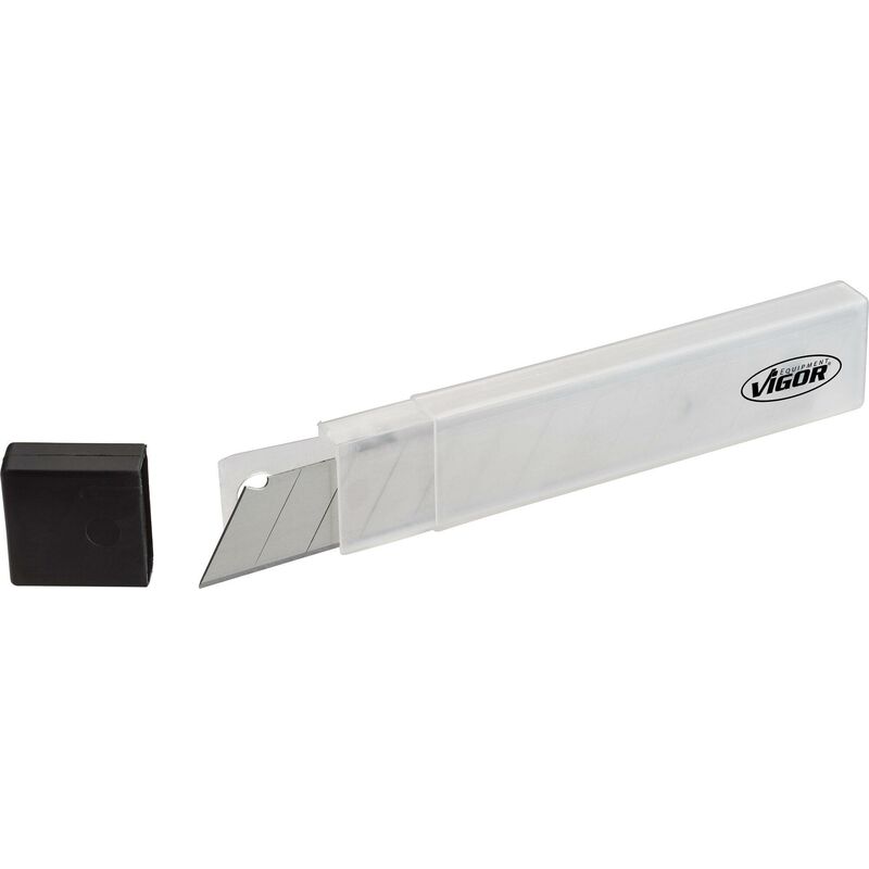 foto del prodotto vigor snap off blades 18 mm v4274 10 pieces numero utensili 10