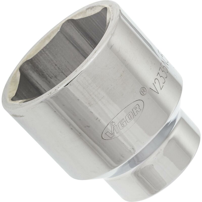 foto del prodotto vigor socket v2335n attacco quadro, cavo, 3 4 di pollice 20 mm profilo esagonale esterno size 50 mm