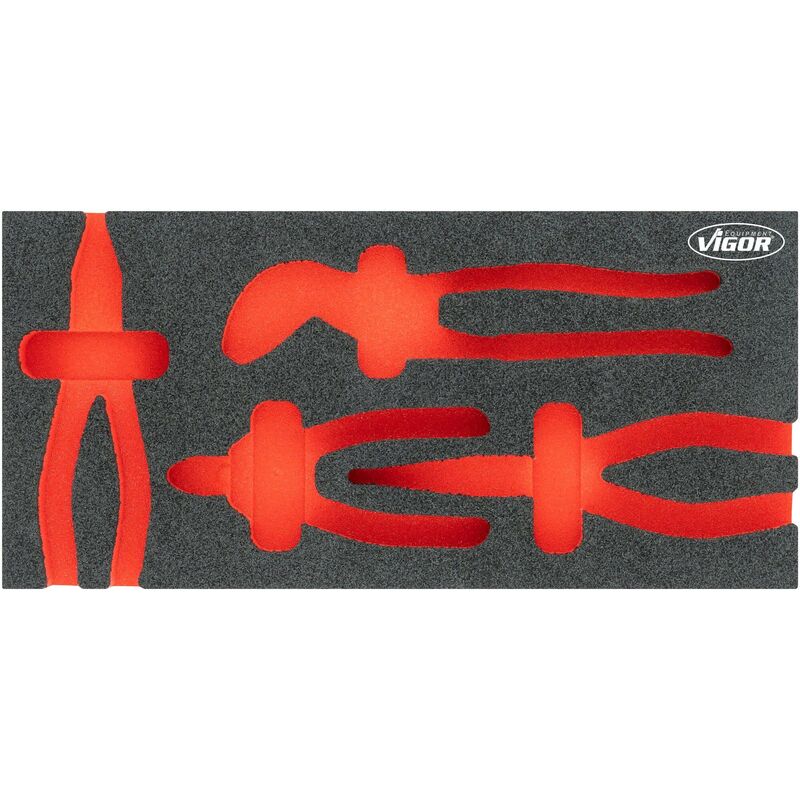 foto del prodotto vigor soft foam insert empty v5633n l l x w x h 393 mm x 188 mm x 35 mm