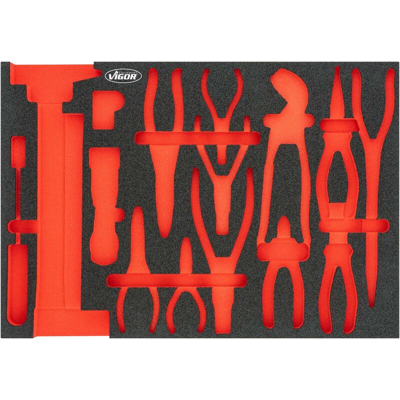 foto del prodotto vigor soft foam insert empty v5636n l l x w x h 563 mm x 393 mm x 35 mm