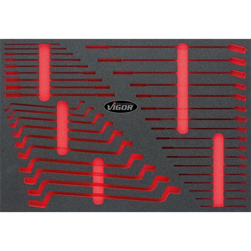 foto del prodotto vigor soft foam insert empty v6643 l l x w x h 563 mm x 393 mm x 35 mm
