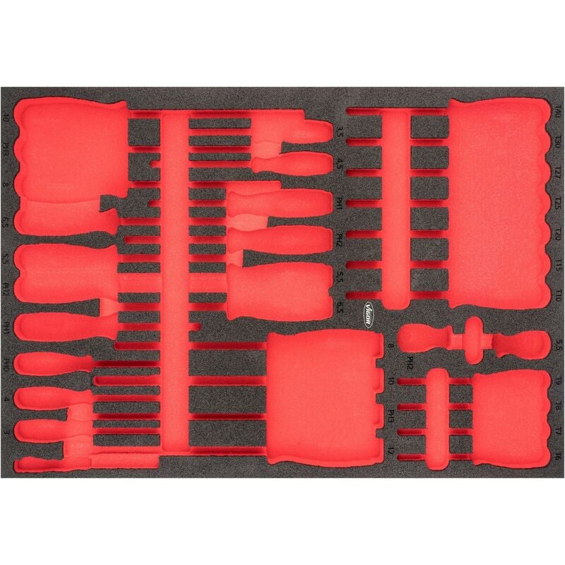 foto del prodotto vigor soft foam insert empty v6813 l l x w x h 563 mm x 393 mm x 35 mm