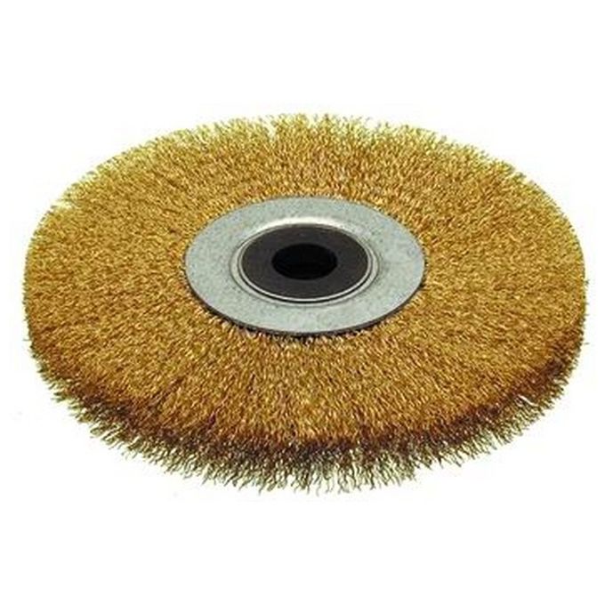 foto del prodotto vigor spazzole circolari fili ondulati foro mm.13 32 mm. 150x25