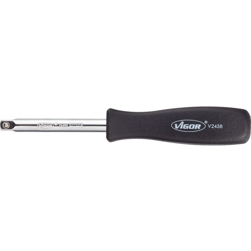 foto del prodotto vigor spin type speeder v2458n attacco quadro, massiccio, 1 4 di pollice 6,3 mm 150 mm