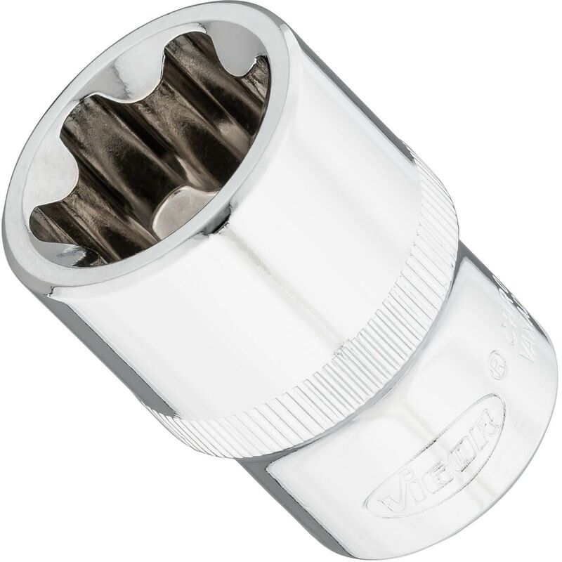 foto del prodotto vigor t plus socket v7920 ep24 attacco quadro, cavo, 1 2 di pollice 12,5 mm profilo esterno torx plus size e24 