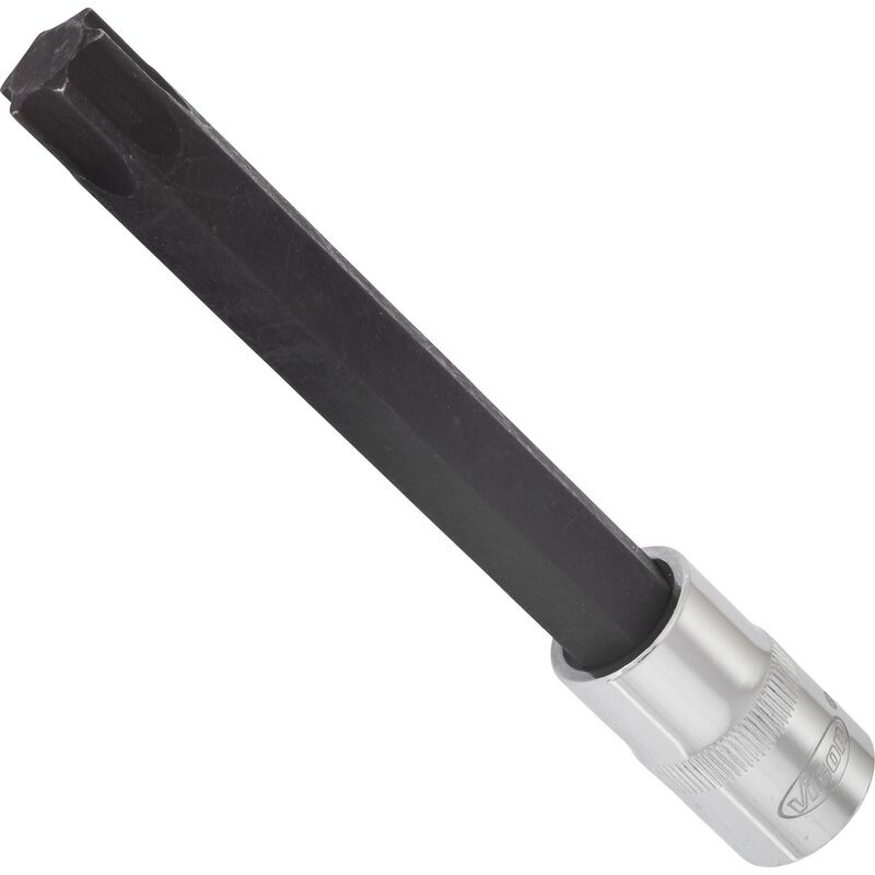 foto del prodotto vigor t screwdriver socket v2178 attacco quadro, cavo, 1 2 di pollice 12,5 mm profilo interno torx size t70