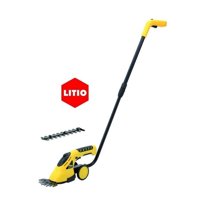 foto del prodotto vigor - tagliabordi tagliasiepi a batteria ricaricabile litio kit forbice vtl-72
