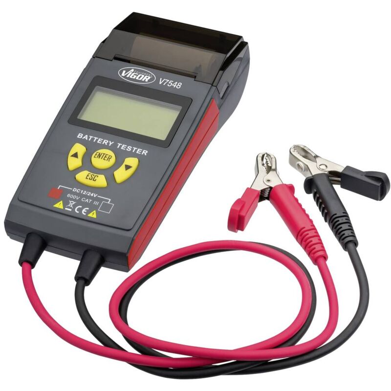 foto del prodotto vigor - v7548 tester batteria per auto