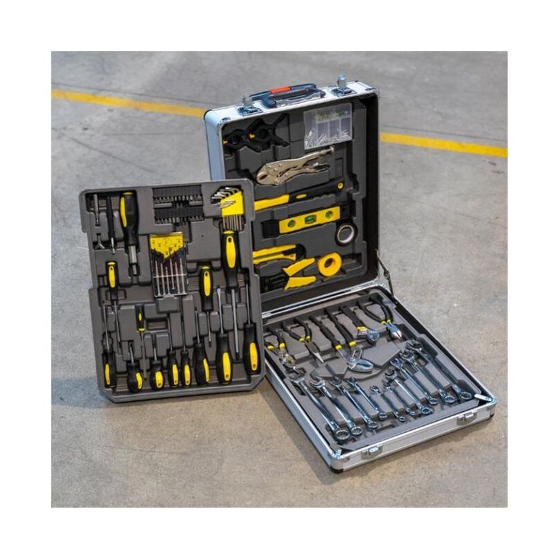 foto del prodotto vigor valigia trolley porta attrezzi e utensili vau 142 pezzi 142
