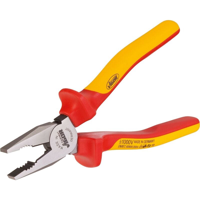 foto del prodotto vigor vde combination pliers v2628 180 mm