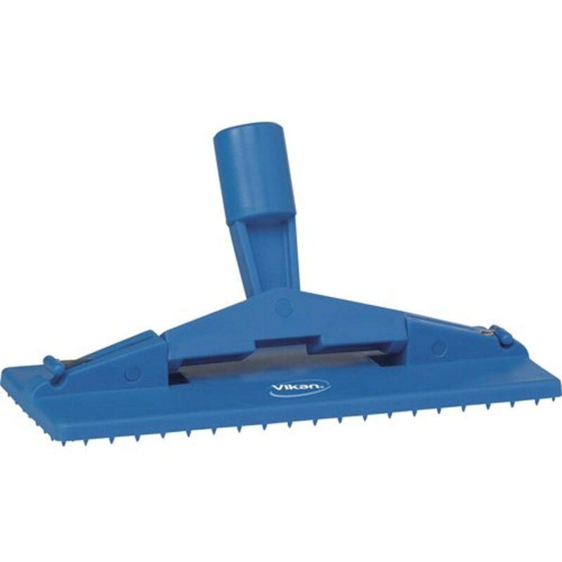 foto del prodotto vikan igiene supporto per pad modello con manico polipropilene blu