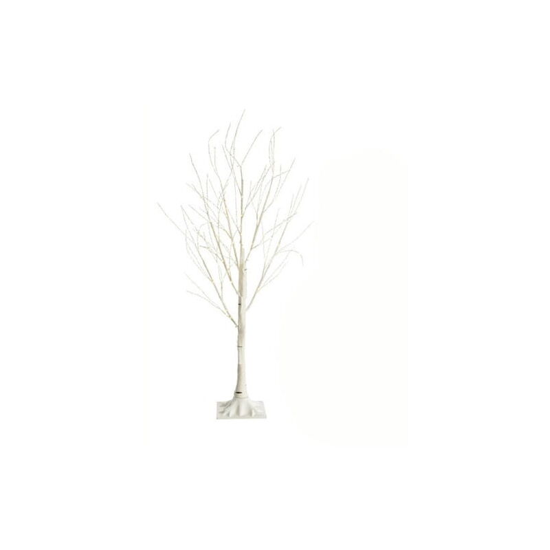 foto del prodotto viking choice albero artificiale 180 cm con illuminazione led decorazione betulla