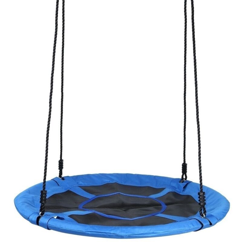 foto del prodotto viking choice altalena nido blu diametro 100 cm poliestere oxford corde 180 cm