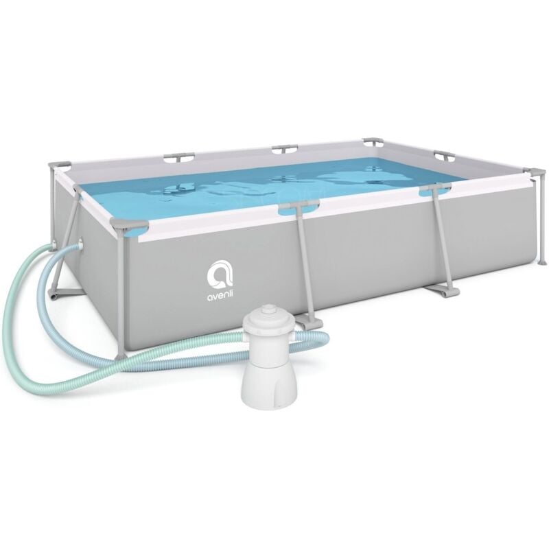 foto del prodotto viking choice avenli piscina fuori terra 300 x 207 x 65 cm con pompa