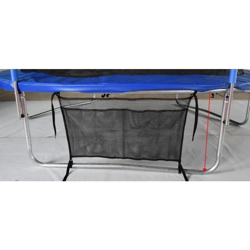 foto del prodotto viking choice borsa portascarpe per tappeti elastici 90x45 cm nera