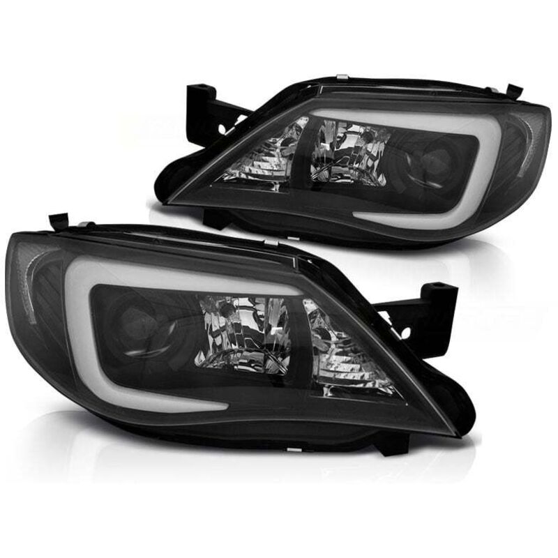 foto del prodotto viking choice fari xenon subaru impreza iii gh 07 12 tube black hid