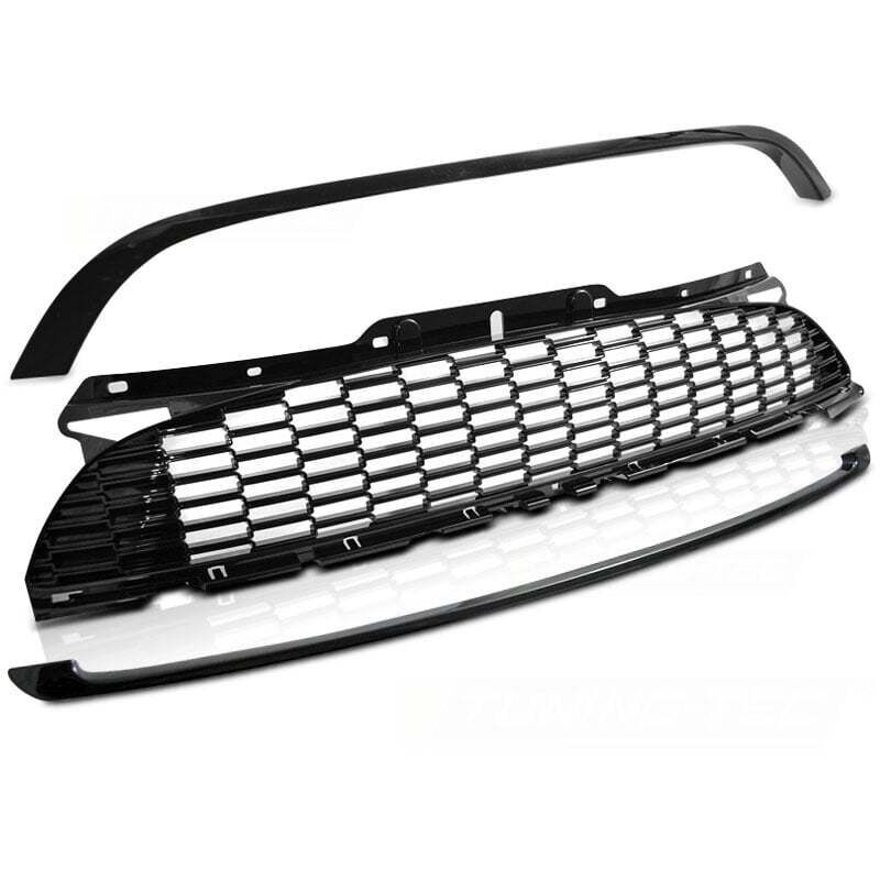 foto del prodotto viking choice griglia mini cooper 10 14 r56 57 55 jcw stile nero lucido