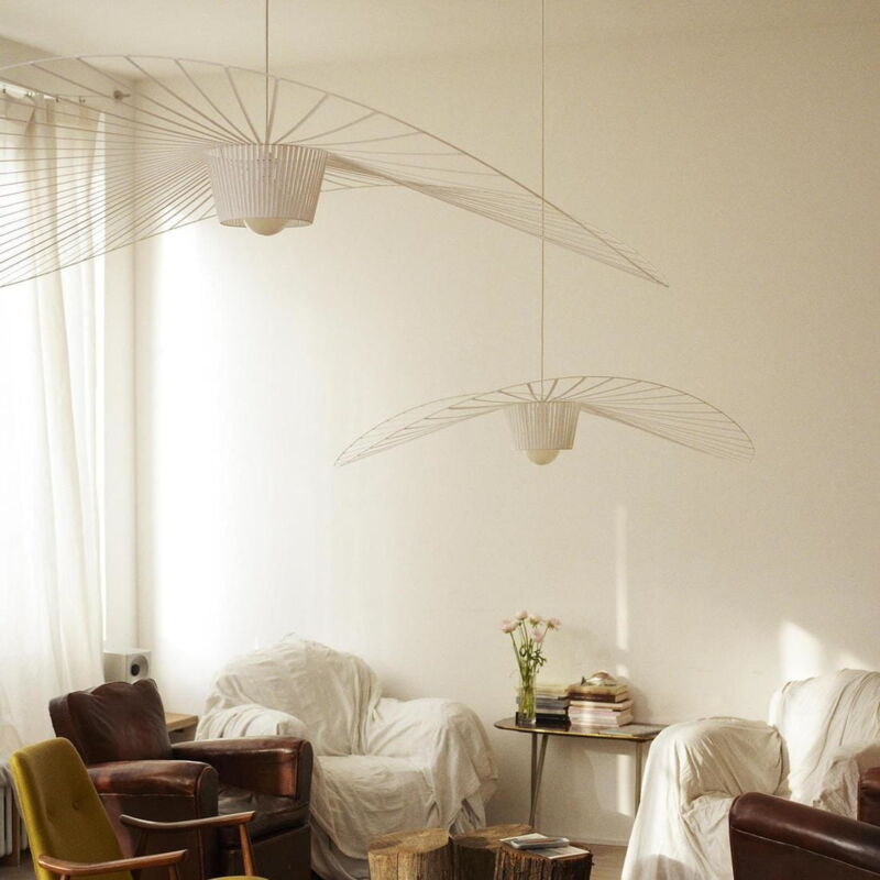 foto del prodotto viking choice lampada vertigo lampada a sospensione di design 80cm bianco