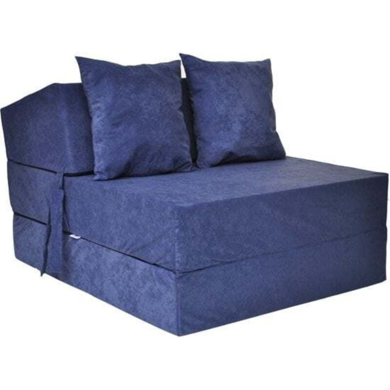 foto del prodotto viking choice materasso ospite blu navy materasso pieghevole 200x70x15 cm materasso da campeggio
