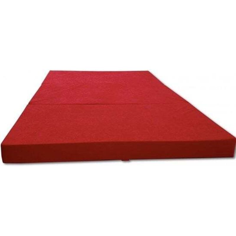foto del prodotto viking choice materasso ospite materasso da campeggio materasso da viaggio materasso pieghevole 120 x 200 x 10 rosso