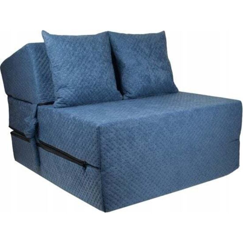 foto del prodotto viking choice materasso per ospiti di lusso blu navy materasso da campeggio materasso da viaggio materasso pieghevole 200 x 70 x 15 con
