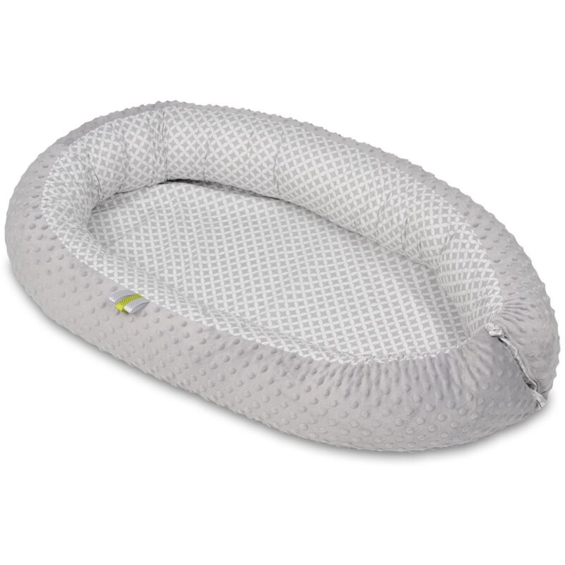 foto del prodotto viking choice nido per bambini nido per bambini 0 8 mesi 82x54 cm diamanti grigi grigio