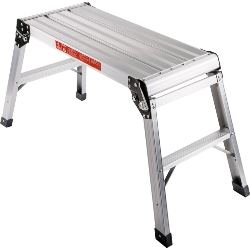 foto del prodotto viking choice piattaforma di lavoro pieghevole 60x30x50 cm alluminio
