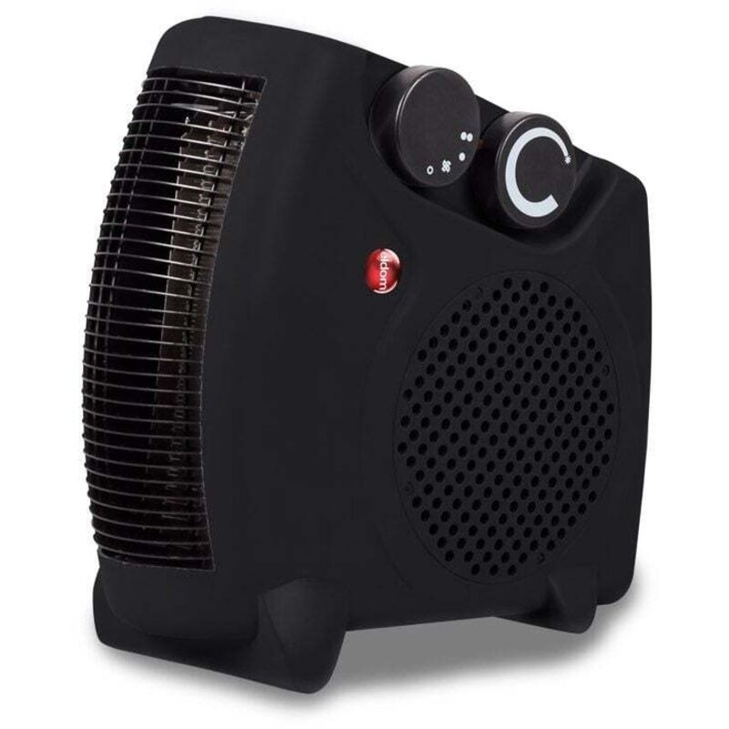 foto del prodotto viking choice - stufa elettrica - stufa ventilatore - 1000 e 2000w - nero