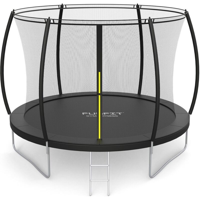 foto del prodotto viking choice trampolino con rete 312 cm 10 ft nero fino a 120 kg