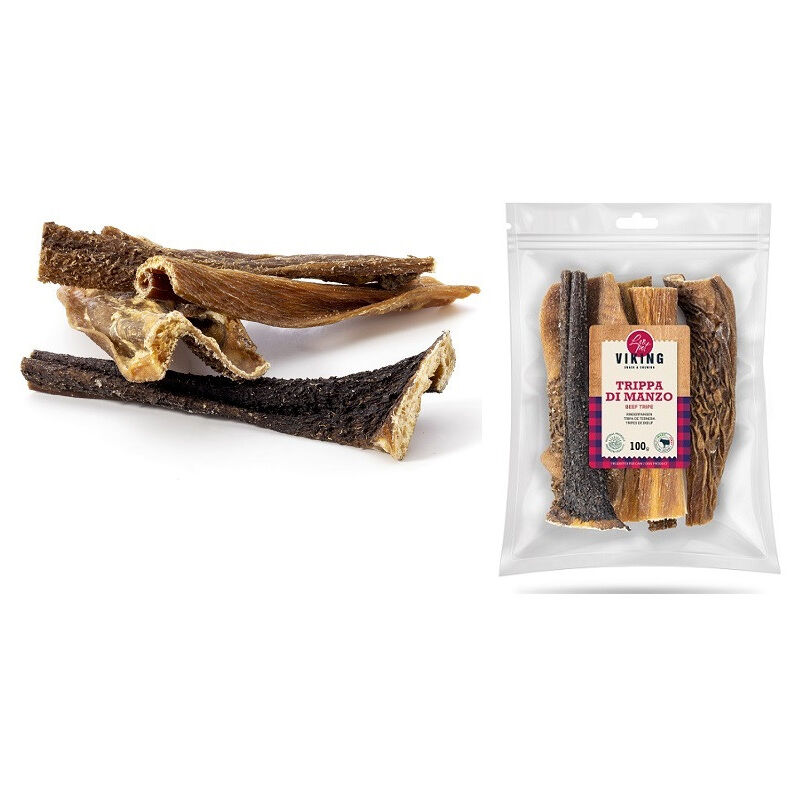 foto del prodotto viking trippa di manzo min 100 gr leopet