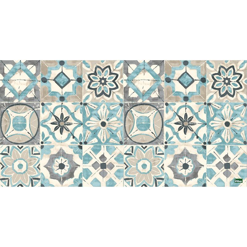 foto del prodotto vilber gran chef kollar tappeto 40x78x0.2 cm blu