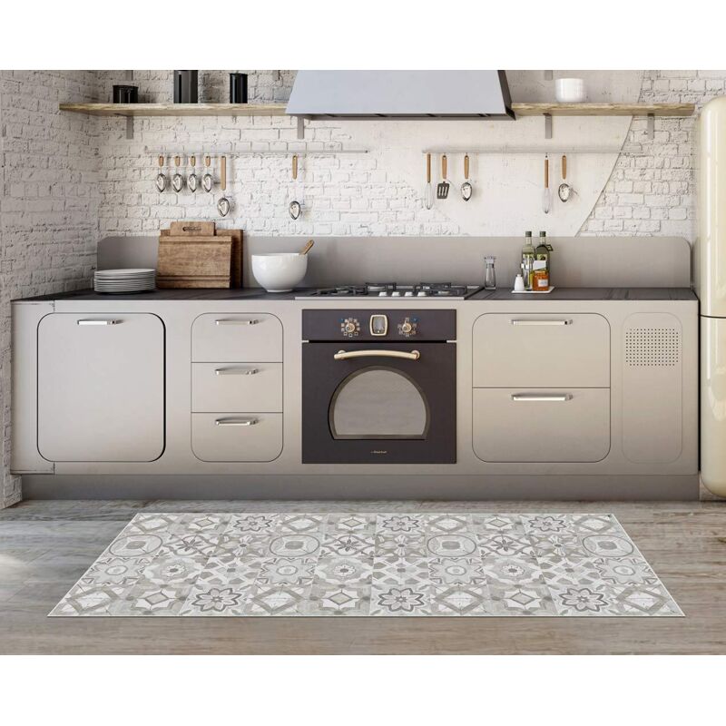 foto del prodotto vilber tappeto, pvc, beige grigio 10, 78 x 225 x 0.22 cm
